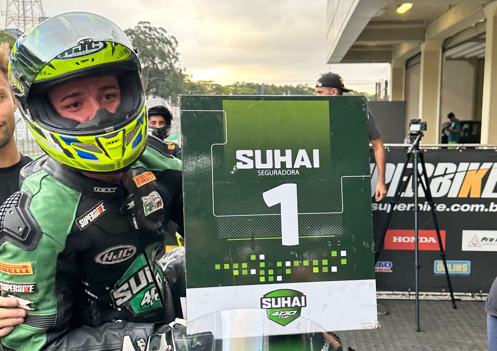 Renan Fui vence SuperPole da categoria Suhai 400 Cup - Superbike